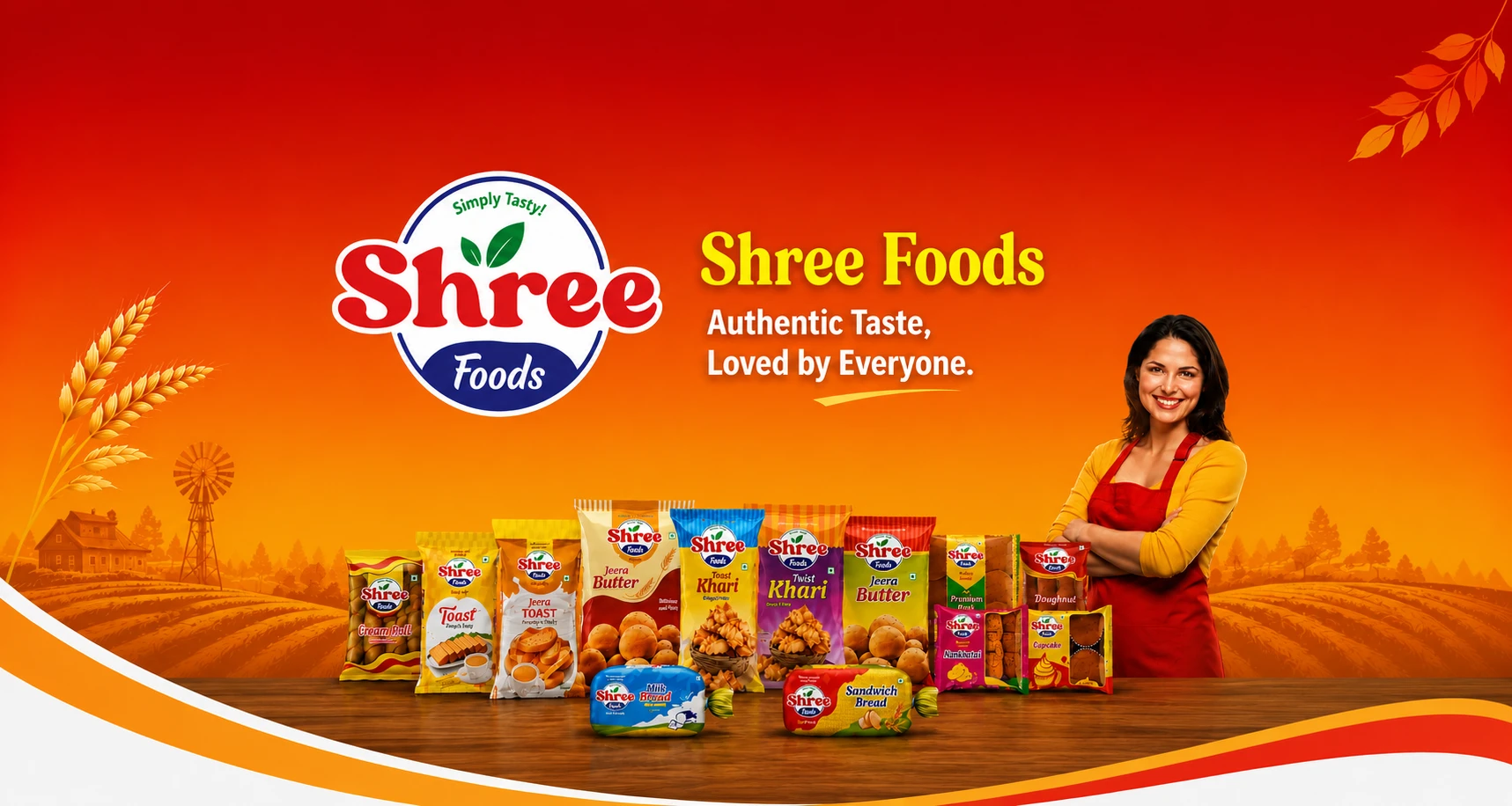 Fresh baked goods from Shree Bakery